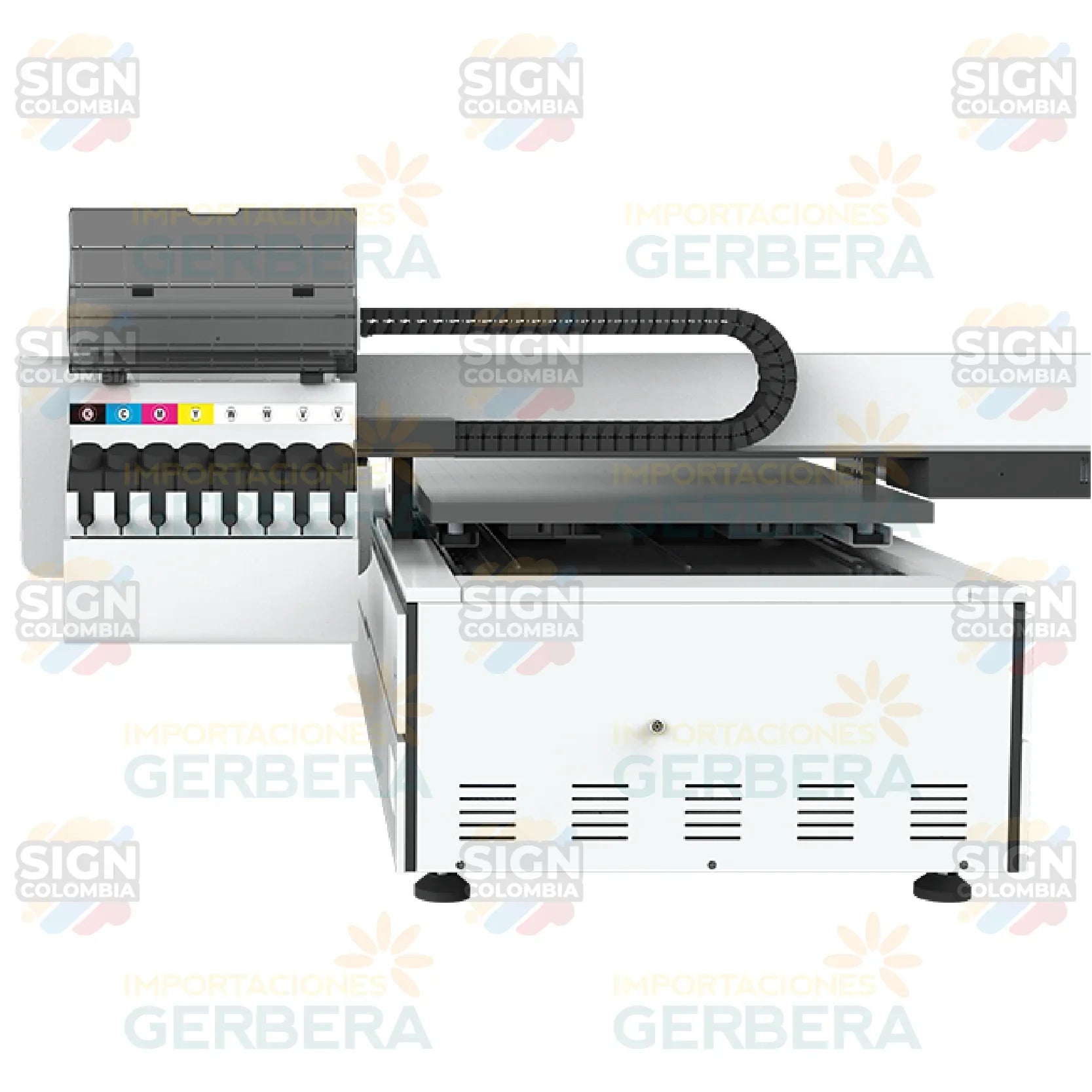 Impresora UV con 3 cabezales Epson I1600-U1 de 60x90 - SIGN COLOMBIA Plotter de corte