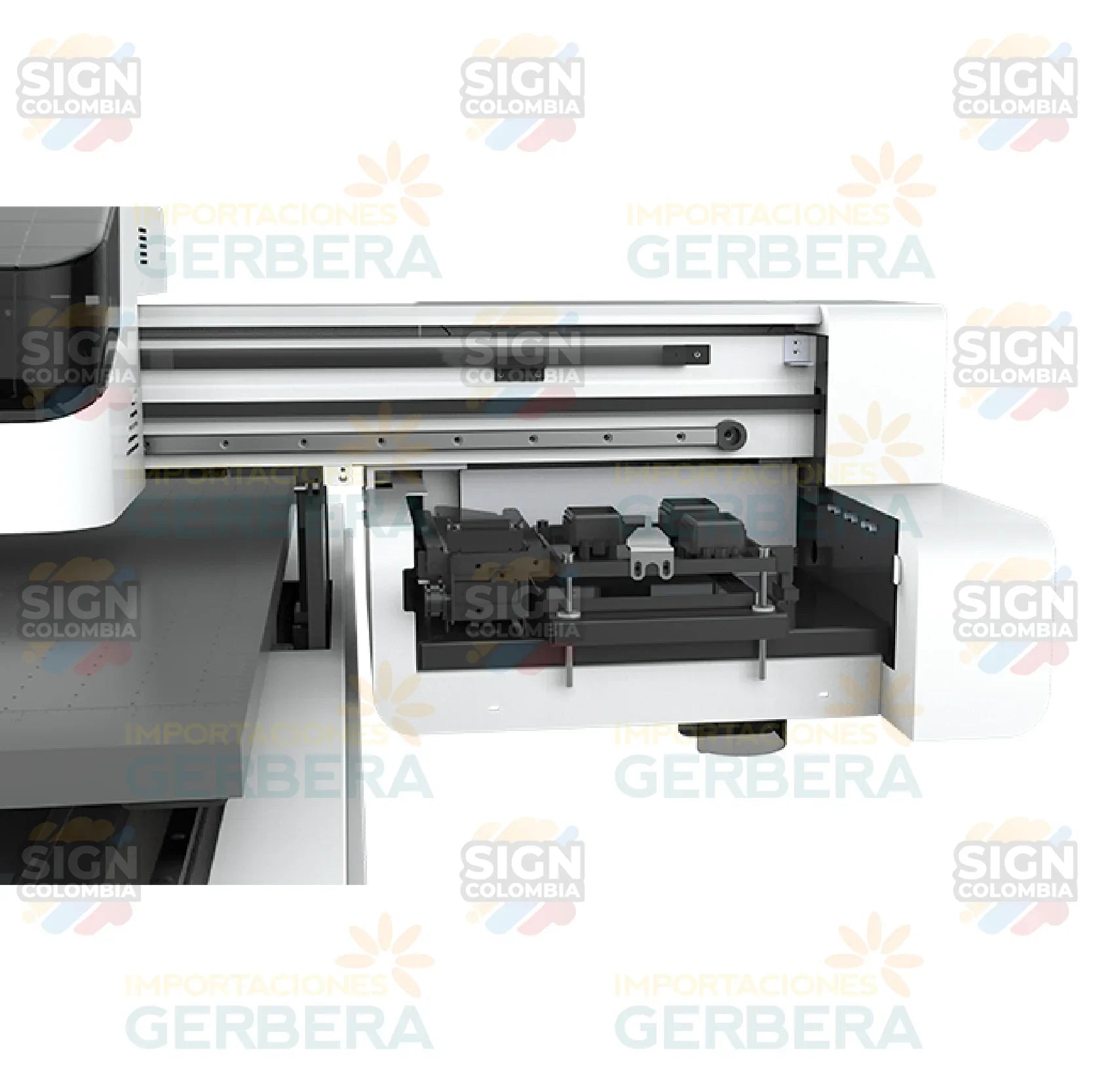 Impresora UV con 3 cabezales Epson I1600-U1 de 60x90 - SIGN COLOMBIA Plotter de corte
