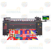 Impresora digital de banderas de gran formato de 2,3 m para impresión directa sobre tela con 4 cabezales de impresión Epson 3200 - SIGN COLOMBIA Plotter de corte