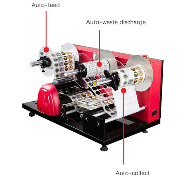 Impresora de etiquetas y cortadora automática de etiquetas rollo a rollo - SIGN COLOMBIA Plotter de corte