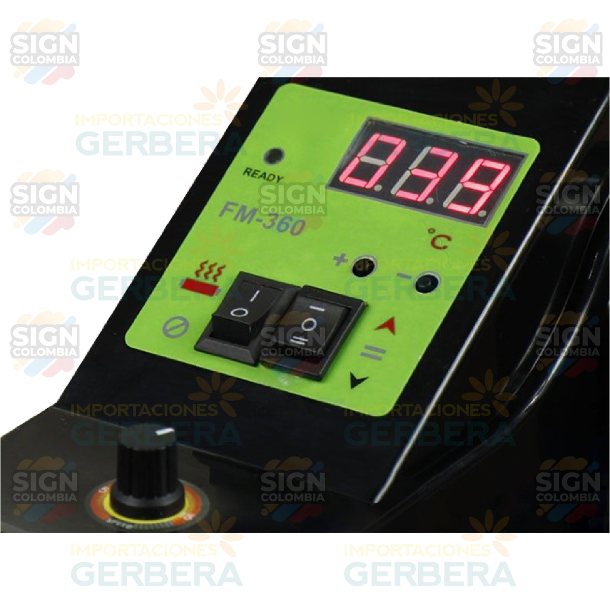 Laminadora de sobremesa 360S de 2 caras con función de frío y calor - SIGN COLOMBIA Plotter de corte