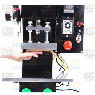 Máquina Estampadora Automática Neumática En Caliente