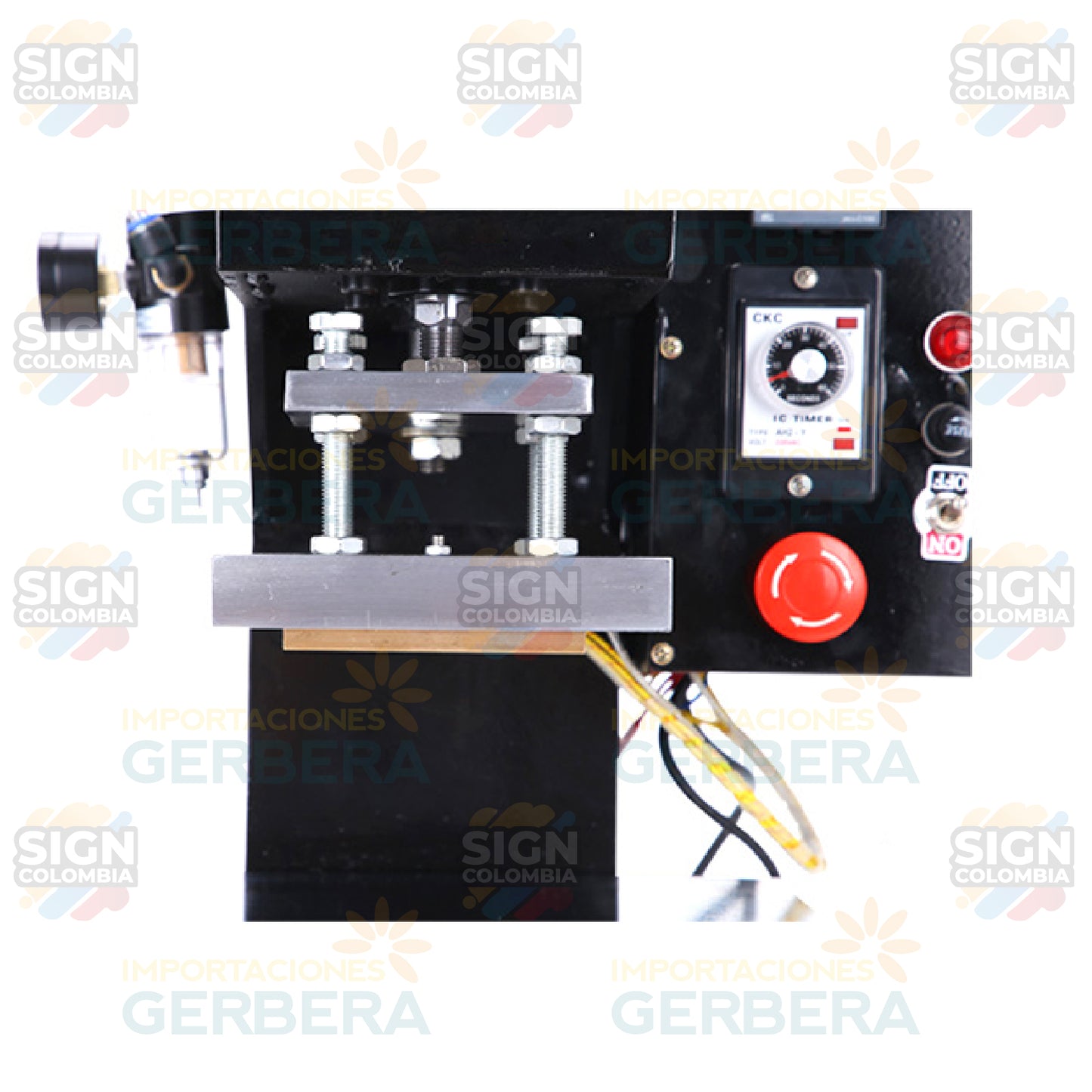 Máquina Estampadora Automática Neumática En Caliente