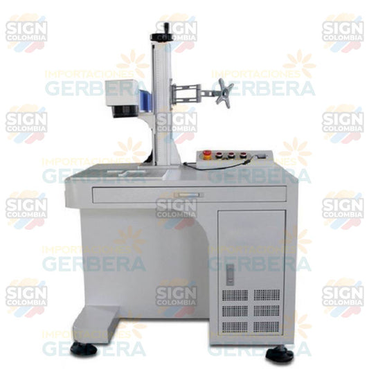 Maquina de Escritorio Marcadora de Fibra Laser para Metal 50W
