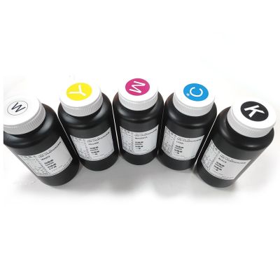 Tinta UV neutra (mezcla de tinta blanda y dura) para cabezal de impresión UV de Epson, 1L