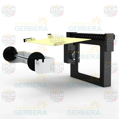 Opción de rollo para impresora plana LED UV A3 - SIGN COLOMBIA Plotter de corte