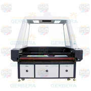 Máquina cortadora láser de tela con cámara CCD de 1 cabezal - SIGN COLOMBIA Plotter de corte