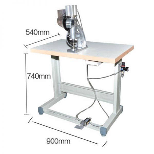 PM-1 Ojilladora Neumática con Mesa de Trabajo