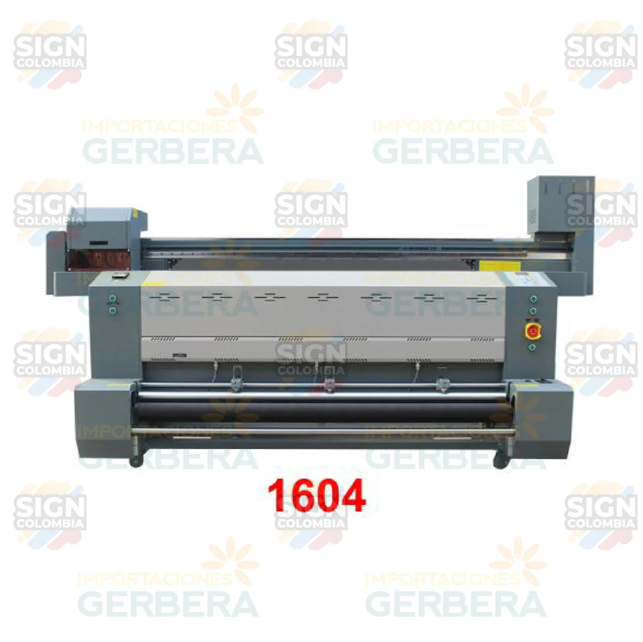 Impresora digital gran formato con impresión directa sobre tela de 1,6 m con 2 cabezales Epson 3200 - SIGN COLOMBIA Plotter de corte