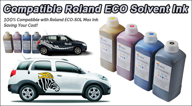 Tinta ECO Solvente Calca Compatible Roland 4L