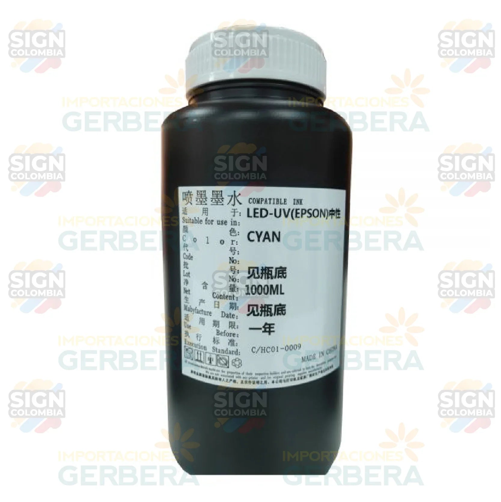 Tinta UV neutra 1L - SIGN COLOMBIA Plotter de corte
