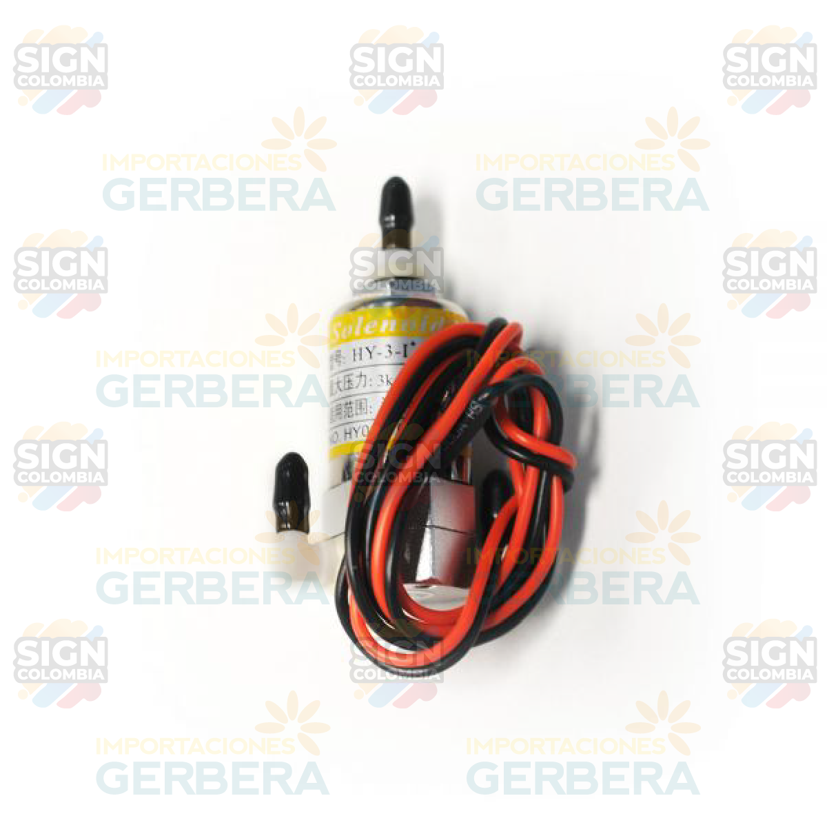 Electroválvula electromagnética/válvula magnética de 24 V CC/8 W