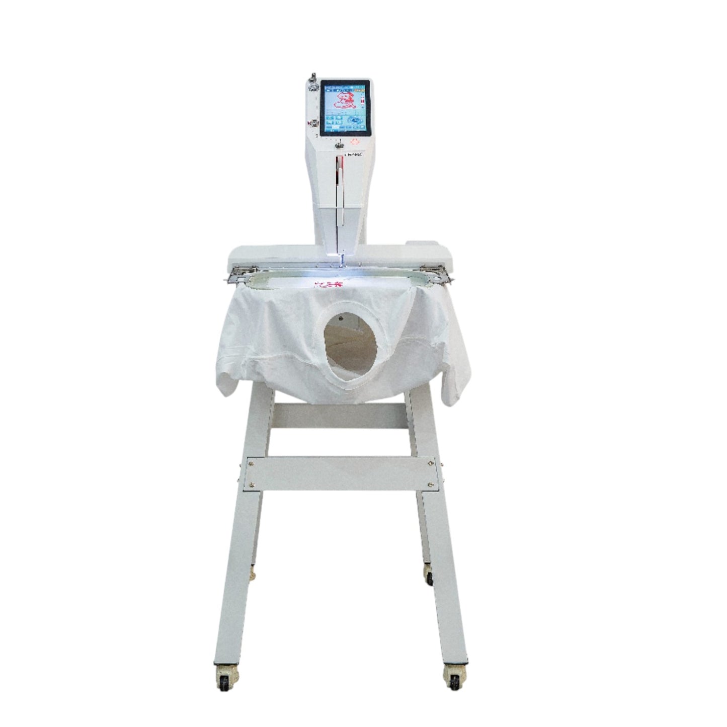 Máquina de bordar de una sola aguja
