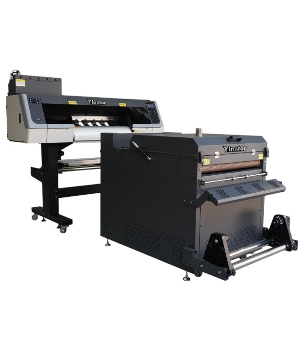 Impresora DTF de 60 cm y sistema agitador de polvo 2i3200