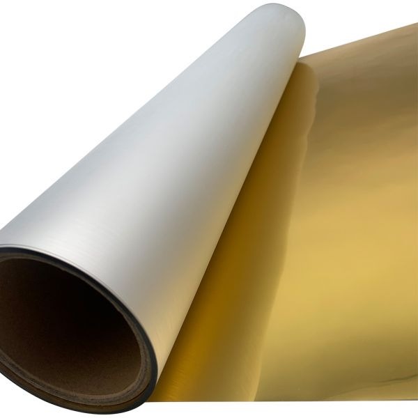 Papel DTF Foil De Impresión Dorado 0.6x100m
