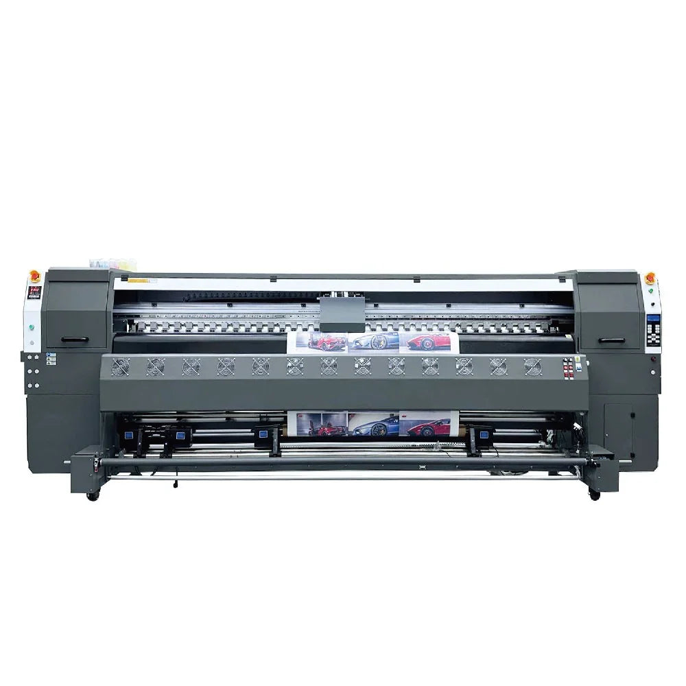 Impresora ecosolvente de 3,2 m con 4 cabezales I3200 - SIGN COLOMBIA Plotter de corte