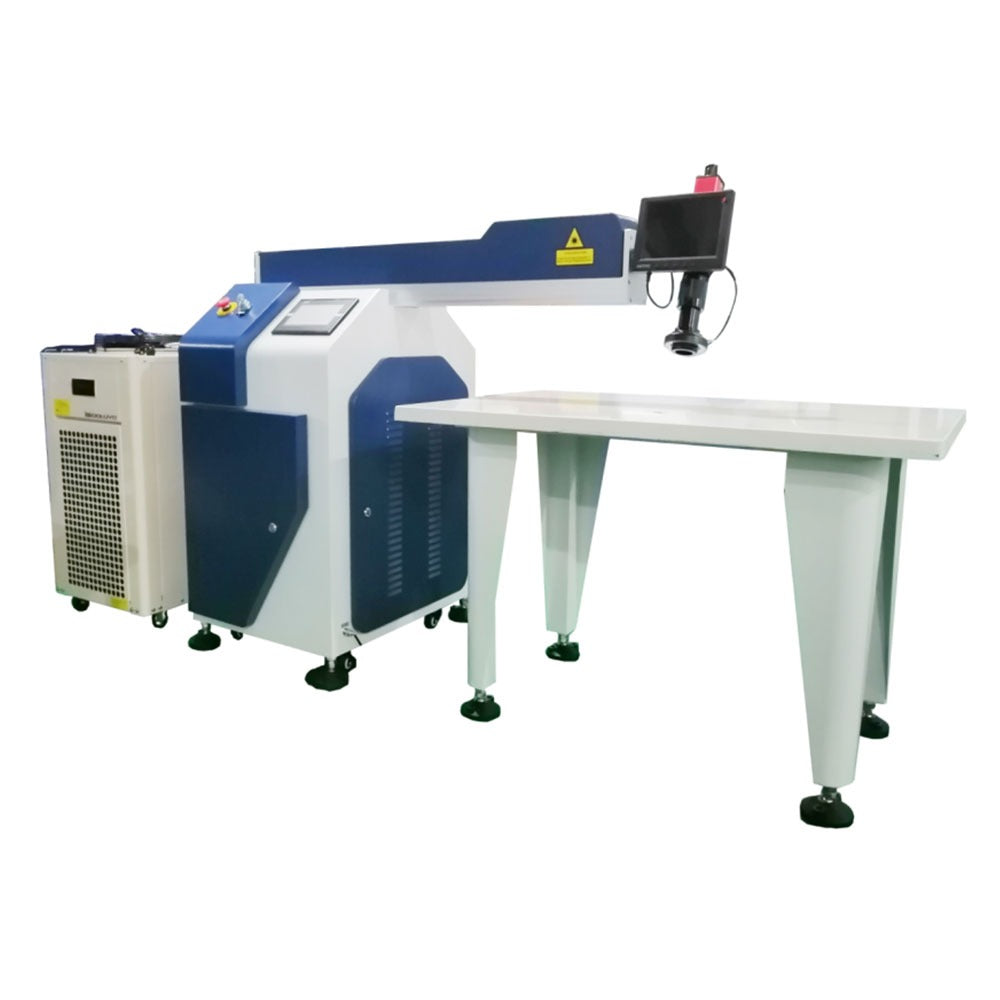 Máquina de soldadura láser YAG estándar de 300 W para la fabricación de letras de canal de metal fino - SIGN COLOMBIA Plotter de corte