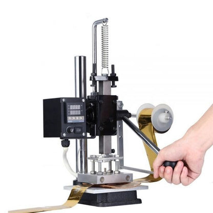 Máquina Estampadora En Caliente para Piel y Plástico