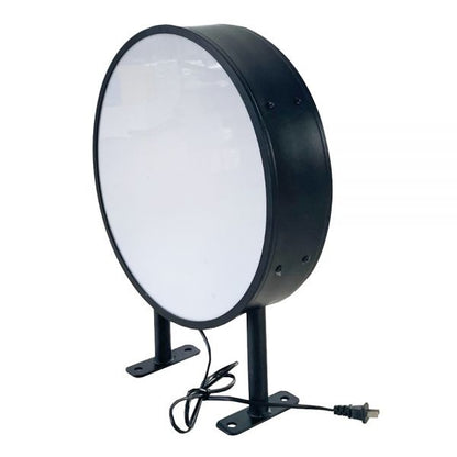 Caja de luz plana de acrílico redonda