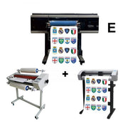 Impresora Efecto 3D DTF UV para Ropa - SIGN COLOMBIA Plotter de corte