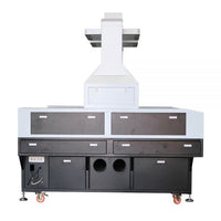 Máquina cortadora láser de tela con cámara CCD de 2 cabezales FM1816/1918/1822/1827 - SIGN COLOMBIA Plotter de corte