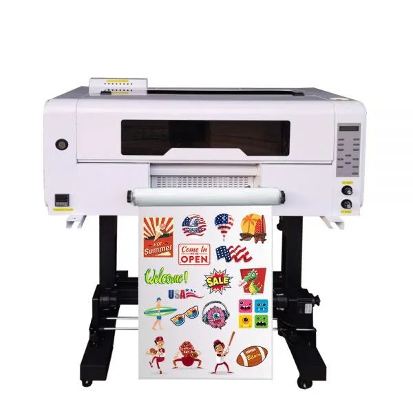 Impresora UV DTF 30cm 300B con 3 cabezales XP600 - SIGN COLOMBIA Plotter de corte