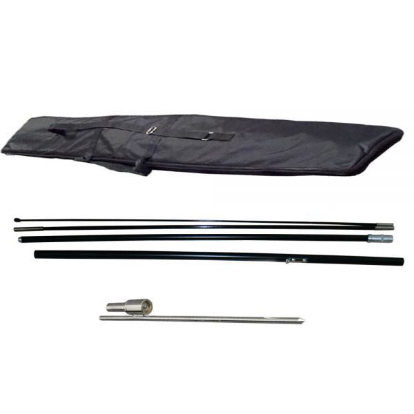 Banner de ala de 3,4m con base de pincho