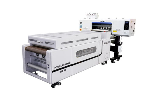 Impresora DTF de 4 cabezales S8074-3 e impresora con agitador de polvo DF-800L(A)Pro