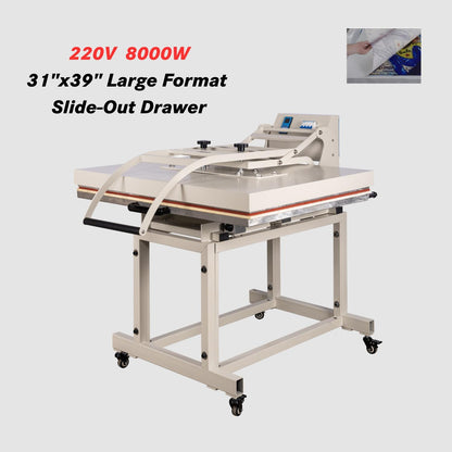 Termofijadora manual gran formato con soporte