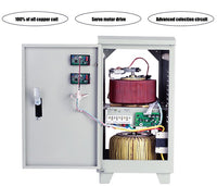 Transformador / Regulador de voltaje totalmente automático de 10/15kW, 220V