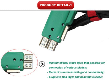 Cortador de cuchillos calefactor manual