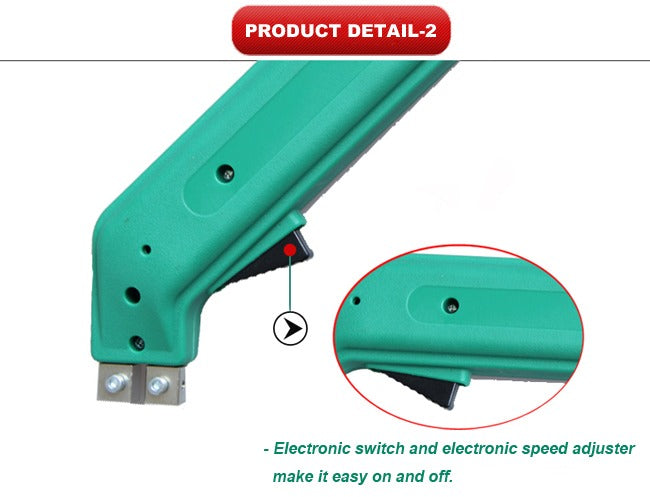 Cortador de cuchillos calefactor manual