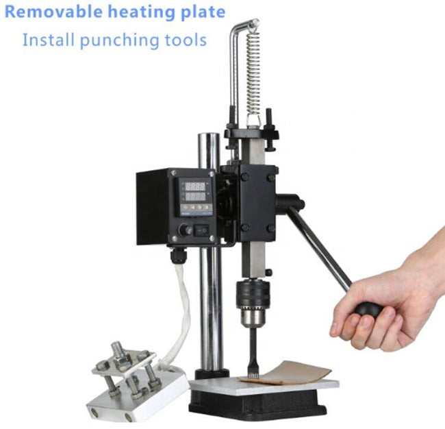 Máquina Estampadora En Caliente para Piel y Plástico