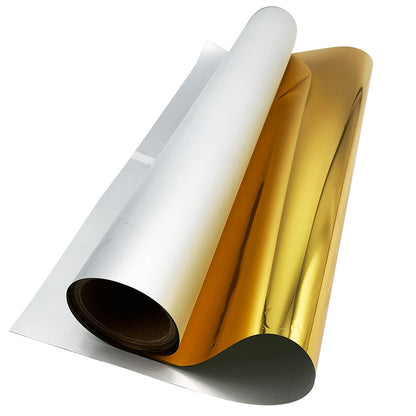 Papel DTF Foil De Impresión Dorado 0.6x100m