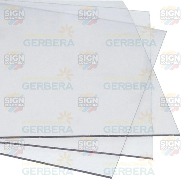Acrílico transparente 1.25x1.85m - SIGN COLOMBIA Plotter de corte
