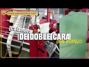 Calandra de doble cara con rodillo