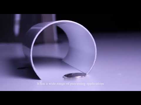 Máquina dobladora automática de letras