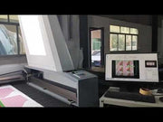 Cortadora láser de tela con cámara CCD
