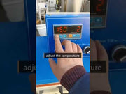 Plancha termofijadora estación única