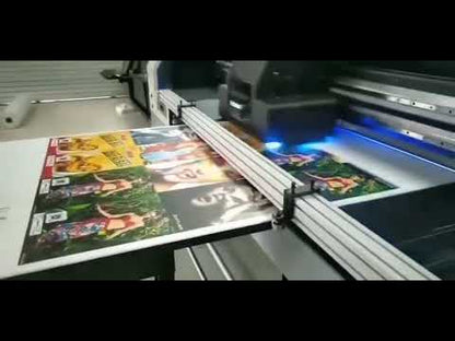 Impresora de tinta híbrida UV de 1,8 m con 3/4 cabezales i3200U