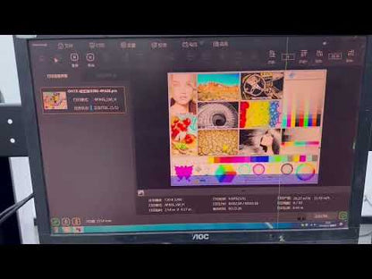 Impresora rollo a rollo de 3,2 m con 2 cabezales