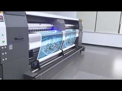 Impresora UV rollo a rollo de 3,2 m con 4 cabezales