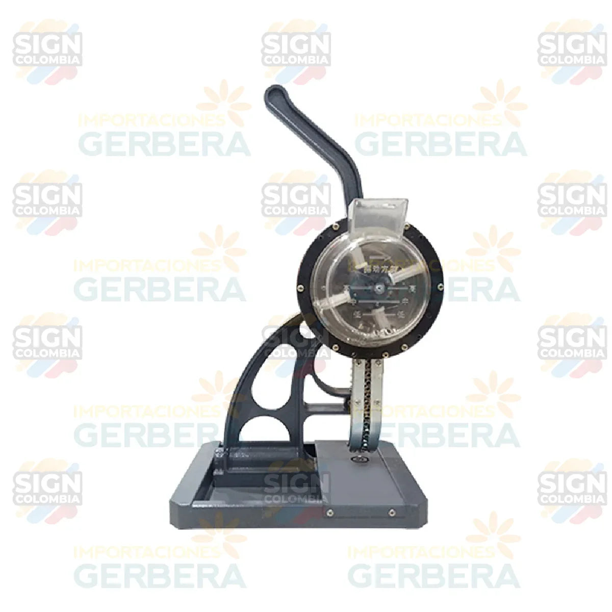 Máquina para prensar ojales semiautomática DK3+ para ojales de 10 mm - SIGN COLOMBIA Plotter de corte
