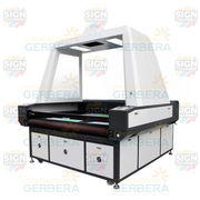 Máquina cortadora láser de tela con cámara CCD de 1 cabezal - SIGN COLOMBIA Plotter de corte