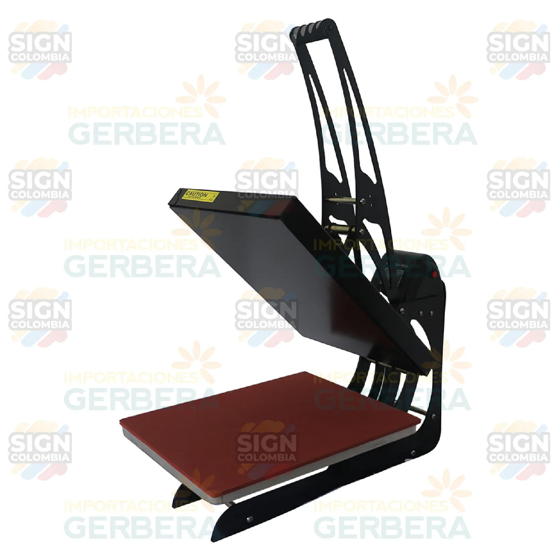 Plancha termofijadora Manual con Display LED - SIGN COLOMBIA Plotter de corte