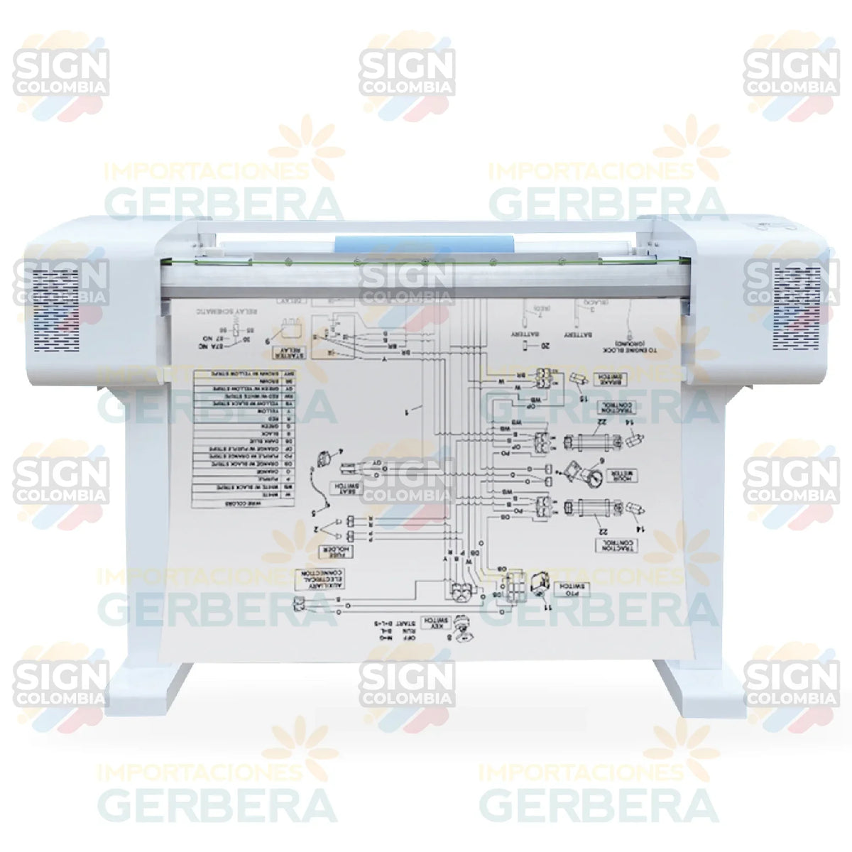 Plotter Térmico CAD Para Ingeniería (88cm ancho) - SIGN COLOMBIA Plotter de corte