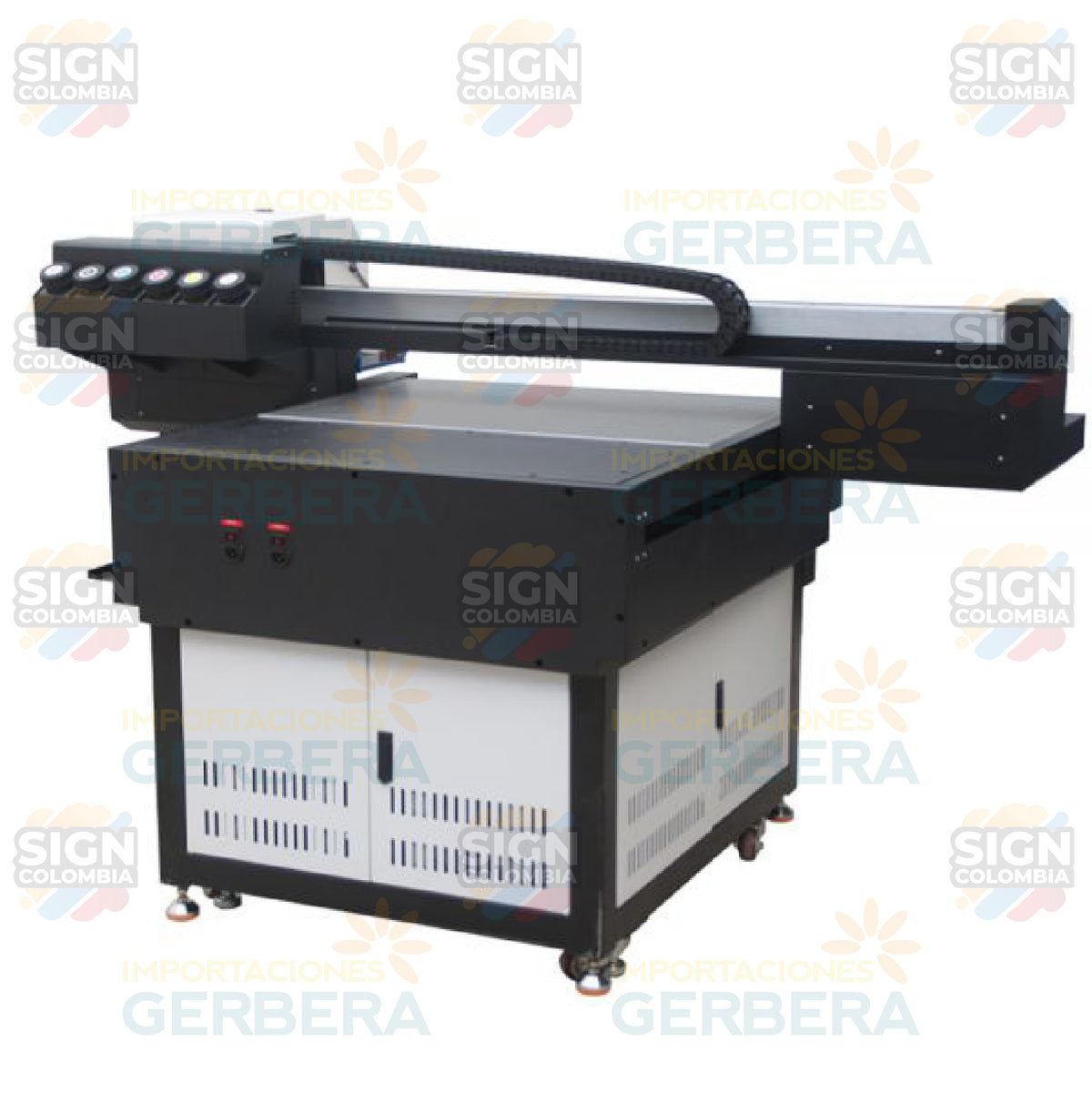 Impresora UV de 90x60 con 3/4 cabezales Epson i3200U/XP600 - SIGN COLOMBIA Plotter de corte